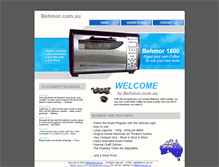 Tablet Screenshot of behmor.com.au